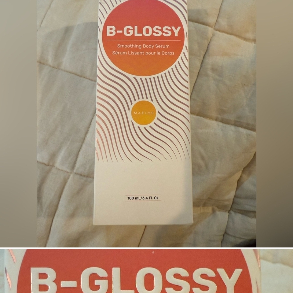 $20 Maelys B-GLOSSY Smoothing Body Serum - Pink
